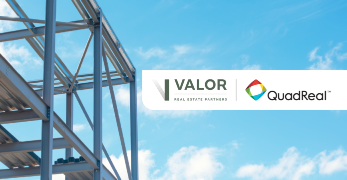 Valor and Quadreal Logos