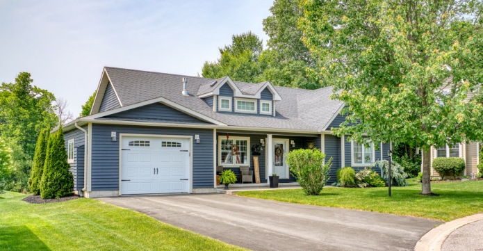 Exterior of house