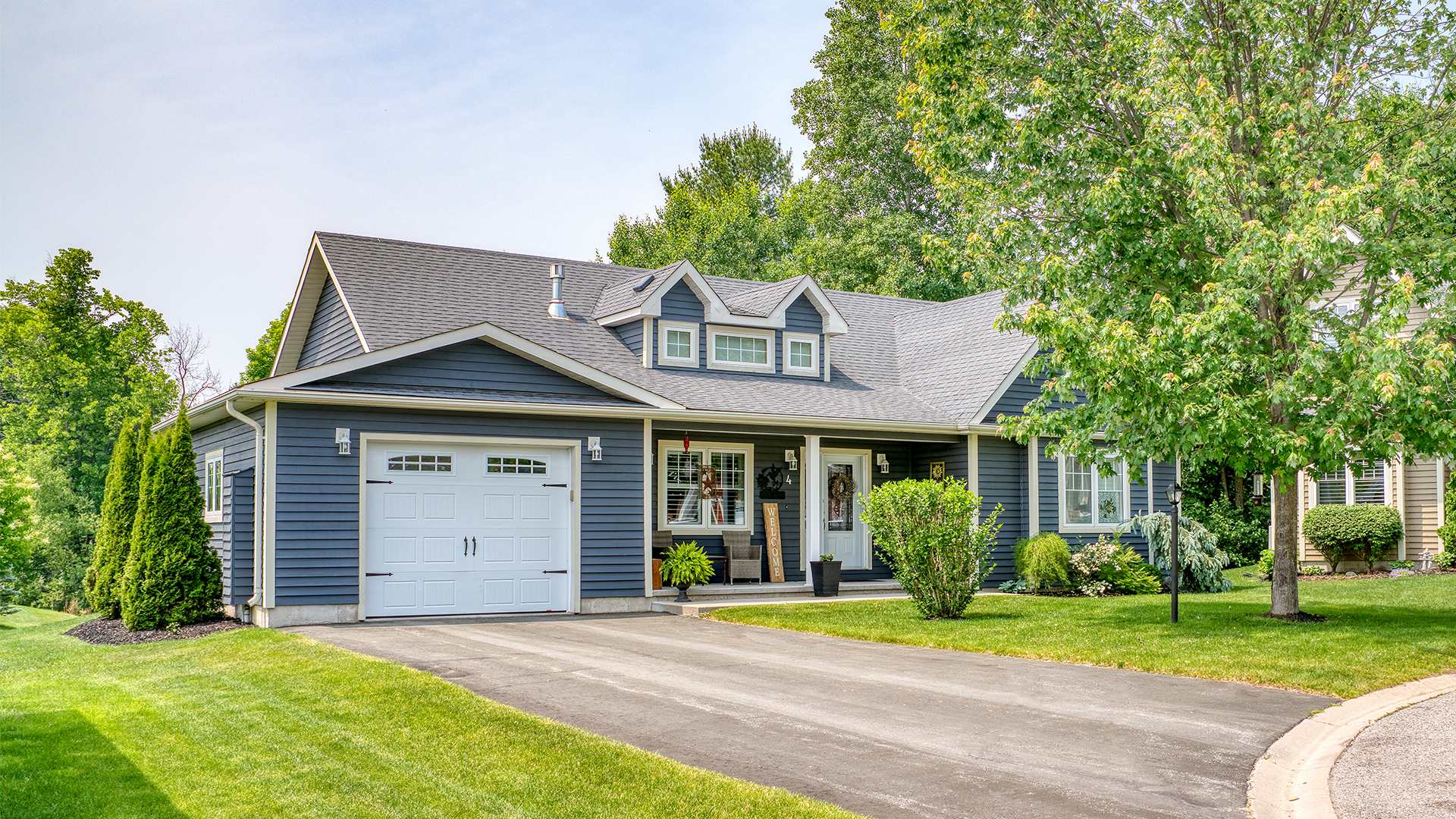 Exterior of house