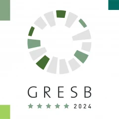 Logo of the GRESB 2024 ranking.